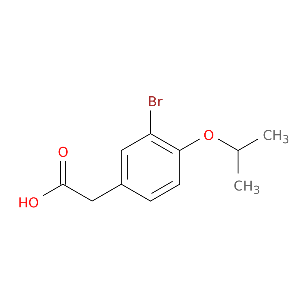 2-(3-Bromo-4-isopropoxyphenyl)acetic acid