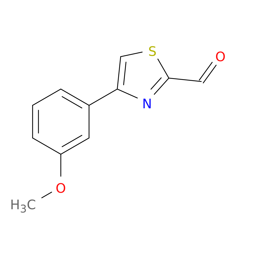4-(3-methoxyphenyl)-1,3-thiazole-2-carbaldehyde