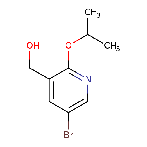 (5-Bromo-2-propan-2-yloxypyridin-3-yl)methanol