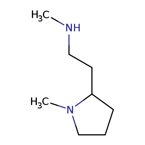2-Pyrrolidineethanamine, N,1-dimethyl-