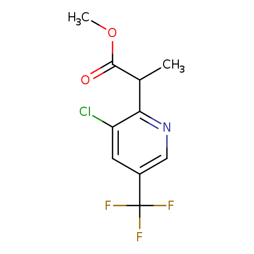 methyl 2-[3-chloro-5-(trifluoromethyl)pyridin-2-yl]propanoate