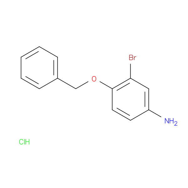 4-(benzyloxy)-3-bromoaniline hydrochloride