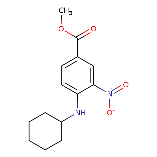 Methyl 4-(cyclohexylamino)-3-nitrobenzoate