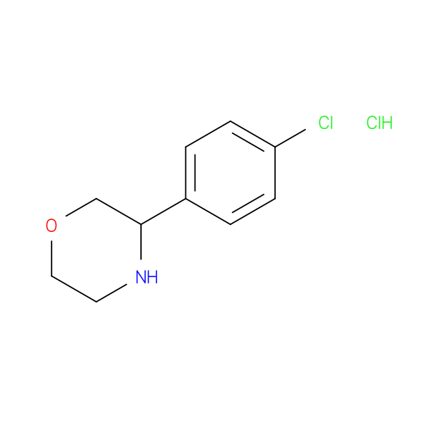 3-(4-Chlorophenyl)morpholine hydrochloride