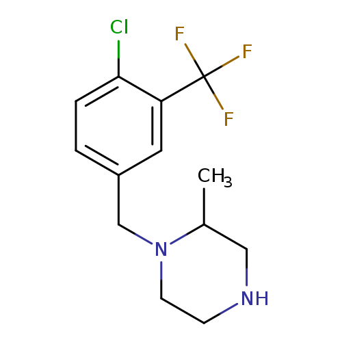 1-{[4-chloro-3-(trifluoromethyl)phenyl]methyl}-2-methylpiperazine