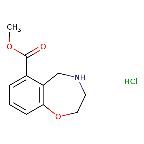 methyl 2,3,4,5-tetrahydro-1,4-benzoxazepine-6-carboxylate hydrochloride