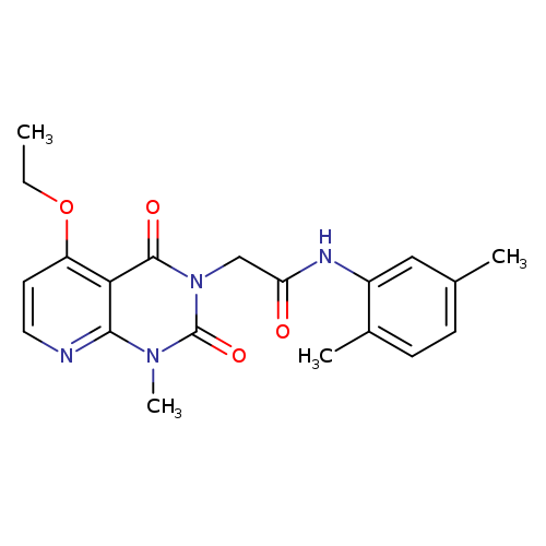 N-(2,5-dimethylphenyl)-2-{5-ethoxy-1-methyl-2,4-dioxo-1H,2H,3H,4H-pyrido[2,3-d]pyrimidin-3-yl}acetamide