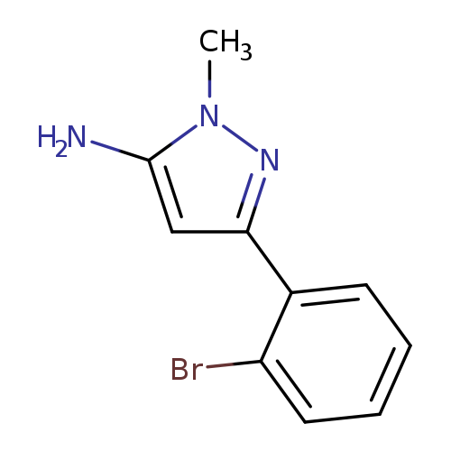 3-Amino-5-(2-bromophenyl)-2-methylpyrazole