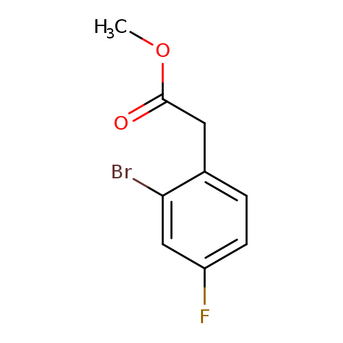 Methyl 2-(2-bromo-4-fluorophenyl)acetate