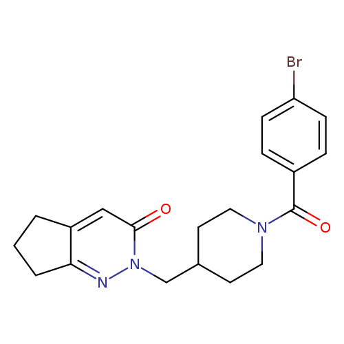 2-{[1-(4-bromobenzoyl)piperidin-4-yl]methyl}-2H,3H,5H,6H,7H-cyclopenta[c]pyridazin-3-one