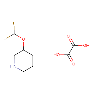 3-(Difluoromethoxy)piperidine, oxalic acid