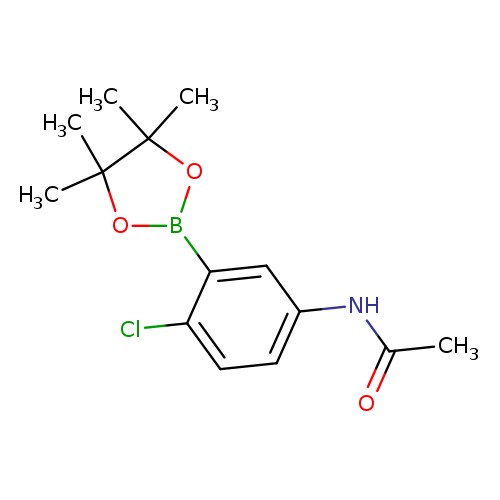 Acetamide, N-[4-chloro-3-(4,4,5,5-tetramethyl-1,3,2-dioxaborolan-2-yl)phenyl]-