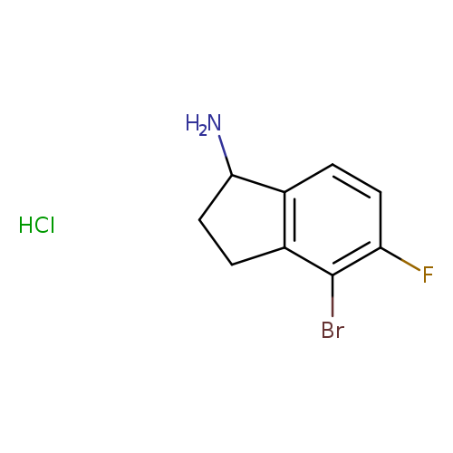 4-bromo-5-fluoro-2,3-dihydro-1h-inden-1-amine hydrochloride