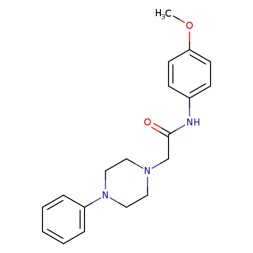 N-(4-Methoxyphenyl)-2-(4-phenylpiperazin-1-yl)acetamide