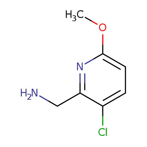 (3-Chloro-6-methoxypyridin-2-yl)methanamine