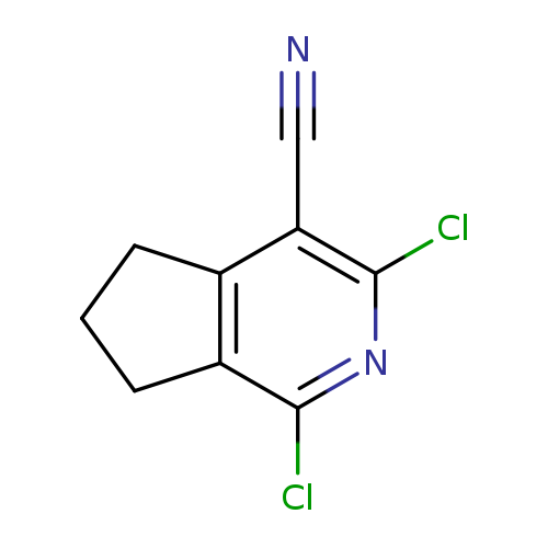 1,3-dichloro-5H,6H,7H-cyclopenta[c]pyridine-4-carbonitrile
