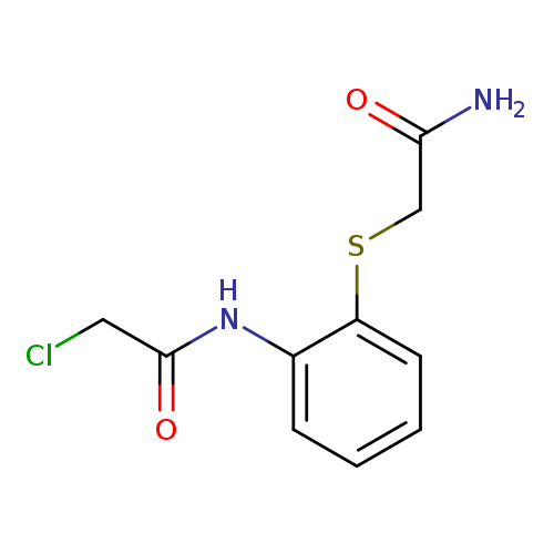 2-{[2-(2-chloroacetamido)phenyl]sulfanyl}acetamide