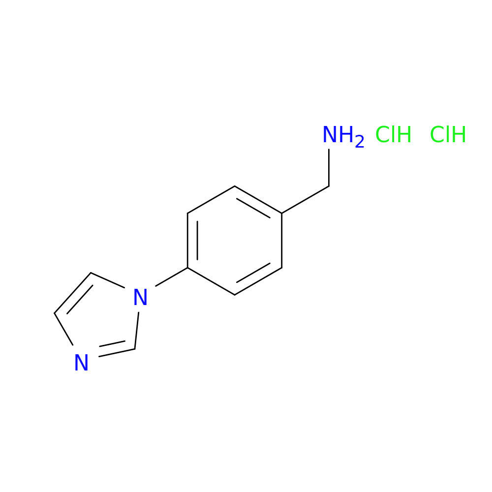 (4-(1H-Imidazol-1-yl)phenyl)methanamine dihydrochloride
