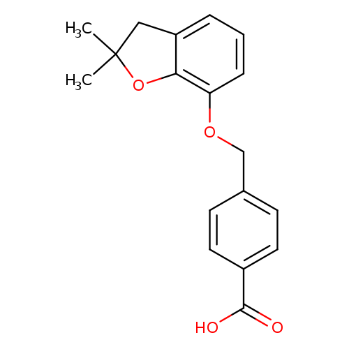 4-([(2,2-Dimethyl-2,3-dihydro-1-benzofuran-7-yl)oxy]methyl)benzoic acid
