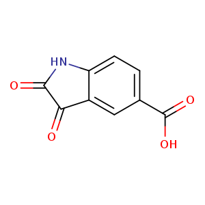 1H-Indole-5-carboxylic acid, 2,3-dihydro-2,3-dioxo-