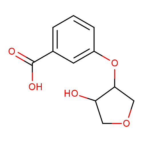 3-[(4-hydroxyoxolan-3-yl)oxy]benzoicacid