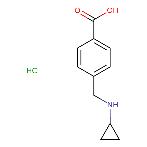4-Cyclopropylaminomethyl-benzoic acid hydrochloride