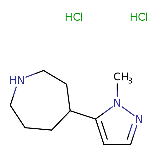 4-(1-methyl-1H-pyrazol-5-yl)azepane dihydrochloride