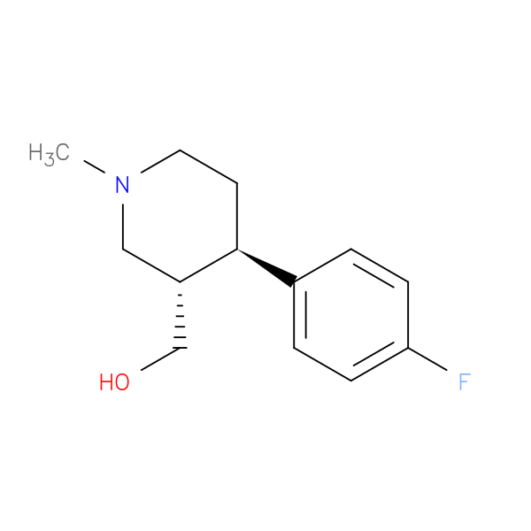 (3S,4R)-4-(4-Fluorophenyl)-3-Hydroxymethyl-1-Methylpiperidine