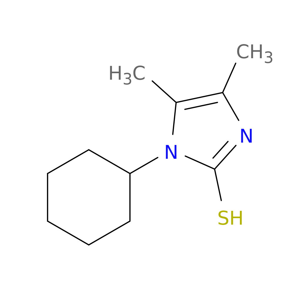 1-Cyclohexyl-4,5-dimethyl-1H-imidazole-2-thiol