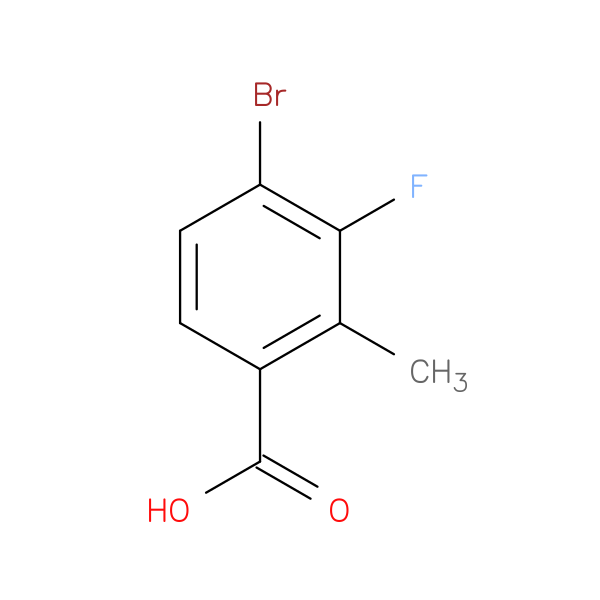 4-bromo-3-fluoro-2-methylbenzoic acid