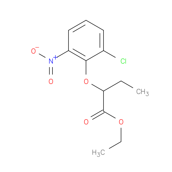 ethyl 2-(2-chloro-6-nitrophenoxy)butanoate