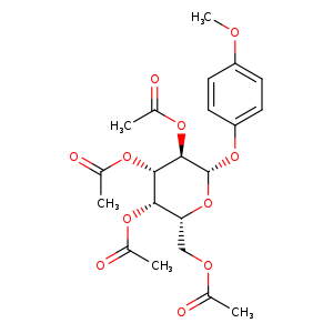 4-Methoxyphenyl 2,3,4,6-Tetra-O-acetyl-beta-D-galactopyranoside