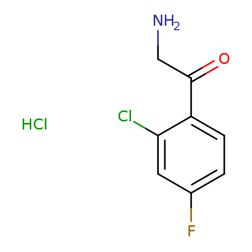 2-amino-1-(2-chloro-4-fluorophenyl)ethan-1-one hydrochloride