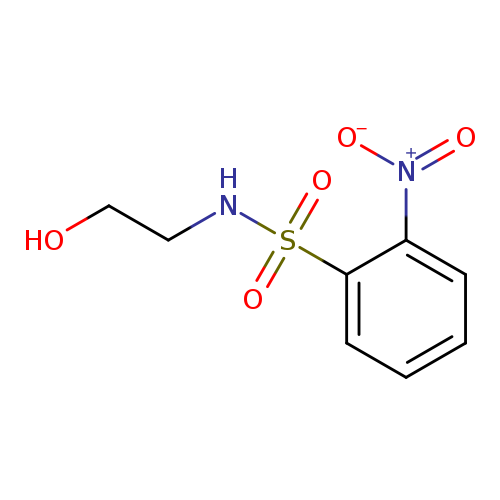 Benzenesulfonamide, N-(2-hydroxyethyl)-2-nitro-