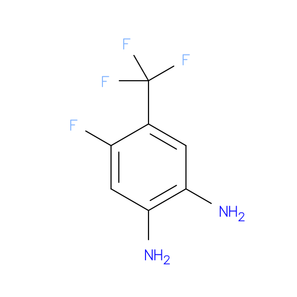 4-Fluoro-5-(trifluoromethyl)benzene-1,2-diamine