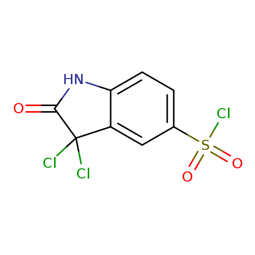 3,3-Dichloro-2-oxoindoline-5-sulfonyl chloride