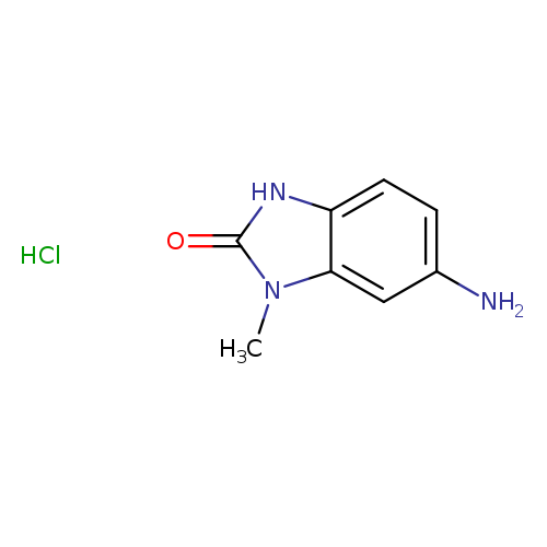 6-amino-1-methyl-2,3-dihydro-1H-1,3-benzodiazol-2-onehydrochloride