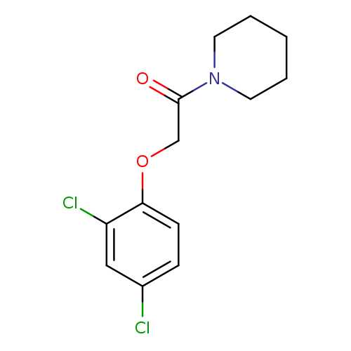 2-(2,4-Dichlorophenoxy)-1-(piperidin-1-yl)ethanone