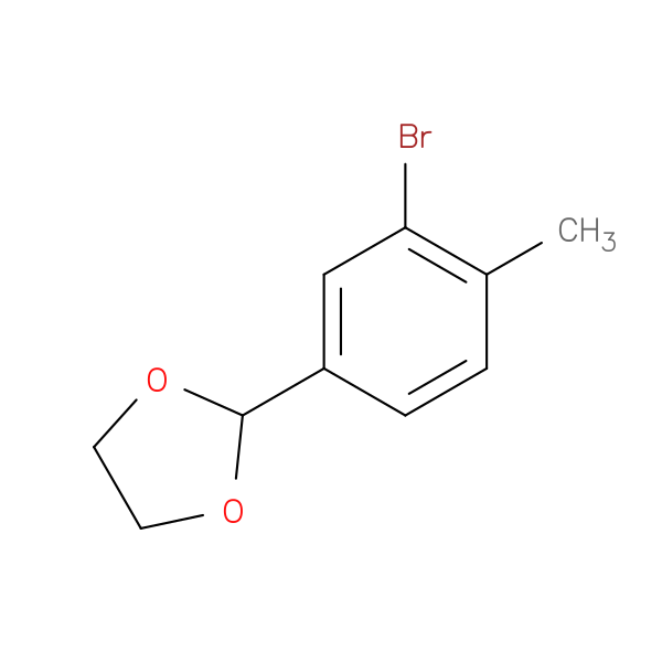 2-(3-Bromo-4-methylphenyl)-1,3-dioxolane