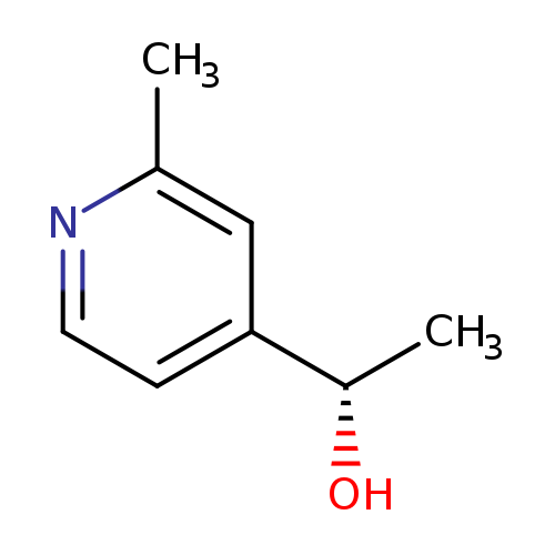(1S)-1-(2-methylpyridin-4-yl)ethan-1-ol