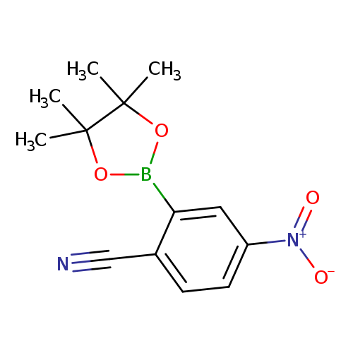 2-Cyano-5-nitrophenylboronic acid, pinacol ester