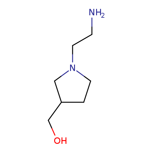 (1-(2-Aminoethyl)pyrrolidin-3-yl)methanol