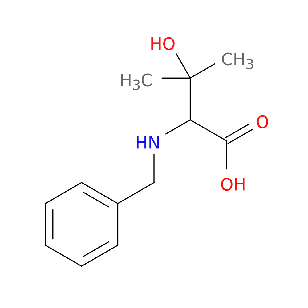 2-(Benzylamino)-3-Hydroxy-3-Methylbutanoic Acid