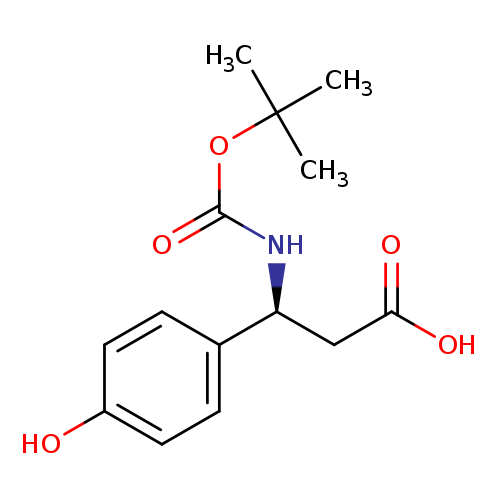 (S)-3-((tert-Butoxycarbonyl)amino)-3-(4-hydroxyphenyl)propanoic acid