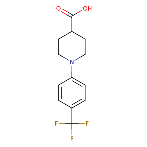 1-(4-Trifluoromethylphenyl)piperidine-4-carboxylic acid