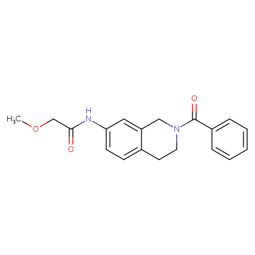 N-(2-benzoyl-1,2,3,4-tetrahydroisoquinolin-7-yl)-2-methoxyacetamide