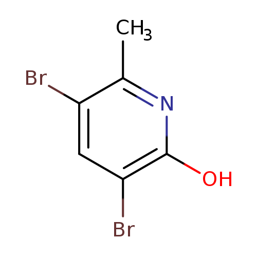 3,5-Dibromo-6-methylpyridin-2-ol