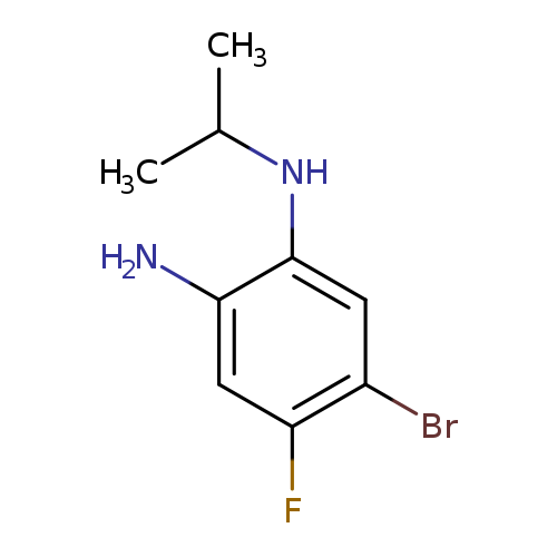5-Bromo-4-fluoro-1-N-isopropylbenzene-1,2-diamine