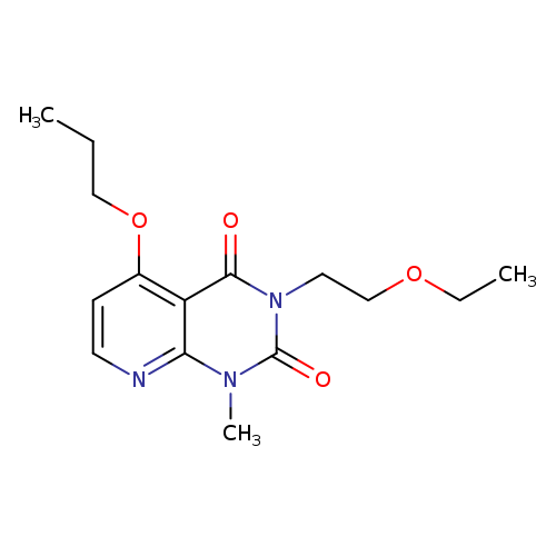 3-(2-ethoxyethyl)-1-methyl-5-propoxy-1H,2H,3H,4H-pyrido[2,3-d]pyrimidine-2,4-dione