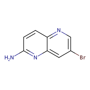 1,5-Naphthyridin-2-amine, 7-bromo-